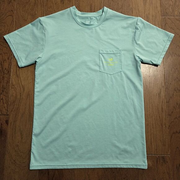 Southern Marsh Pocket T Shirt Blue Short Sleeve Mens Size Medium - Picture 1 of 8